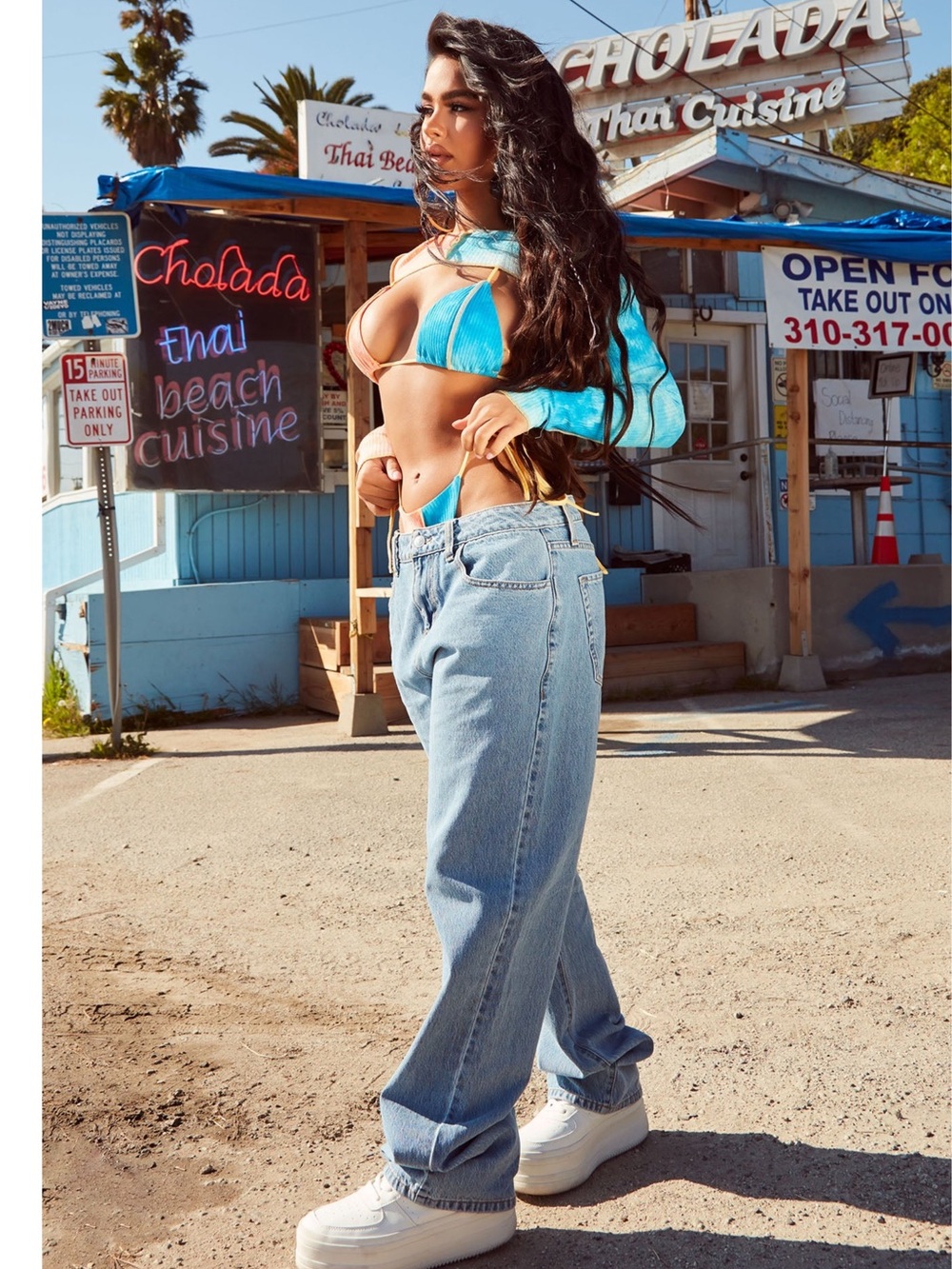 Baggy Light Wash Jeans